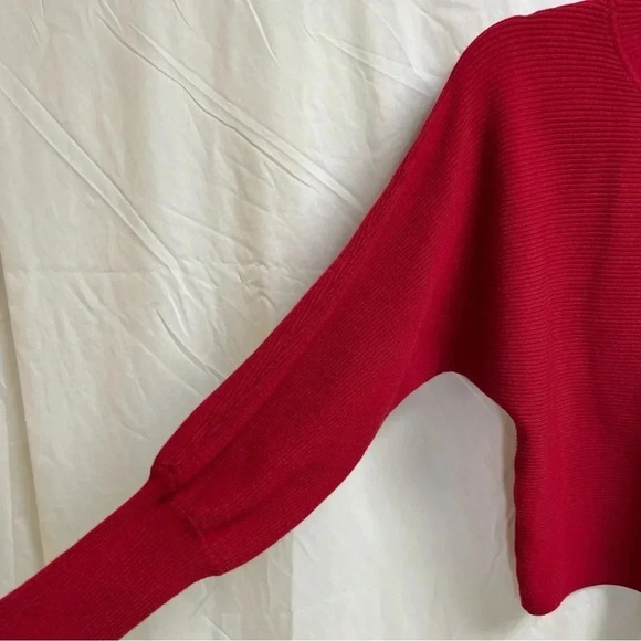 Pink rose vintage women’s size XS Red long sleeve sweater - Picture 2 of 4